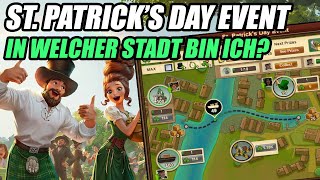 In welcher STADT befindest du dich – St Patricks Day Event  Forge of Empires [upl. by Tersina919]