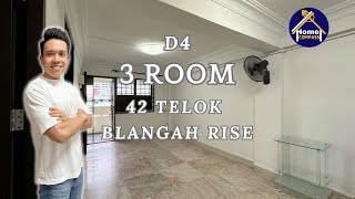 For Sale 42 Telok Blangah Rise 3 Room HDB [upl. by Asylla]