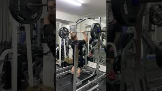 100KG overhead press eazy  gym [upl. by Nomrej]