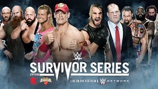 WWE Survivor Series 2014 Team Authority vs Team Cena  WWE 2K15 PS4 Predictions [upl. by Chute369]