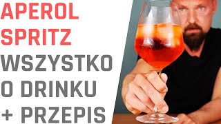 Aperol Spritz  jak zrobić popularnego drinka  przepis  historia 2021 [upl. by Eecart]