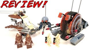 LEGO 7258 Wookie Attack Review  LEGO Star Wars 2005 Revenge of the Sith Set [upl. by Lleinnad105]