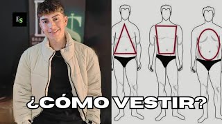 La manera para VESTIR MEJOR aprovechando las PROPORCIONES de su cuerpo HOMBRES [upl. by Notak]