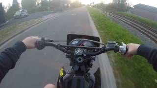 Derbi senda xtreme 50cc acceleration [upl. by Salazar]