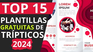 ✨Descarga GRATIS 20 Plantillas Profesionales de Trípticos para Publisher 2024 📂✨ [upl. by Rothstein]