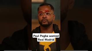 Patrice Evra on Paul Pogba to Real Madrid 😱 ❌️ football shorts realmadrid trending fyp [upl. by Kcin930]