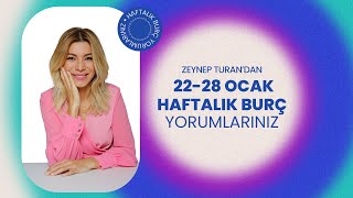 22  28 OCAK HAFTALIK BURÇ YORUMLARI  ZEYNEP TURAN TWİTBURC [upl. by Adniral]