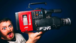 Using a VHS camera in 2022  The JVC GRC1 [upl. by Donn]