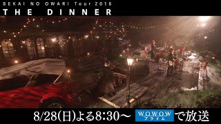 SEKAI NO OWARI「WOWOWプライム SEKAI NO OWARI Tour 2016 The Dinner」ダイジェスト [upl. by Meletius]