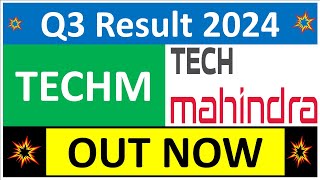 TECH MAHINDRA Q3 results 2024  TECHM results today  TECH MAHINDRA Share News  TECHM Share today [upl. by Llertnov]