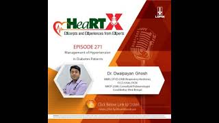 Management of Hypertension in Diabetes Patients  Dr Dwaipayan Ghosh [upl. by Elexa]