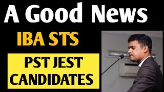 Good News  PST JEST candidates [upl. by Aiveneg763]