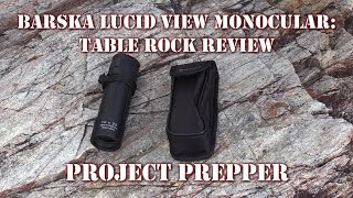 Barska Monocular Review  Project Prepper [upl. by Atteloiv]