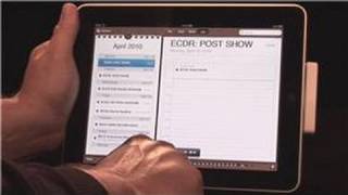 Apple iPad Info  Using Calendar on the iPad [upl. by Dett]