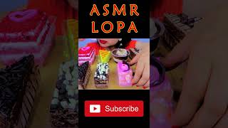 ASMR EATING CHOCOLATE CAKE MIO AMORE CAKE EATING SOUND NO TALKING MUKBANG [upl. by Ggerg]