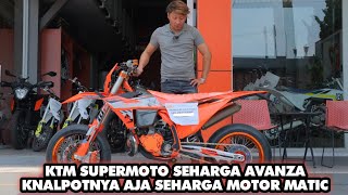 SETING NEW KTM 300 HARD ENDURO 2024 SUPERMOTO BY RINO SANJAYA [upl. by Ijuy]