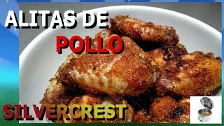 Alitas de pollo supercrujientes  Freidora sin aceite Silvercrest [upl. by Leidba]