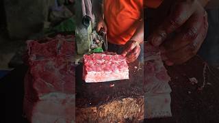 Unique Loin Pork Half kg Buying amp Chopping song bollywood bigchop broil butty pork fry meat [upl. by Kleiman342]