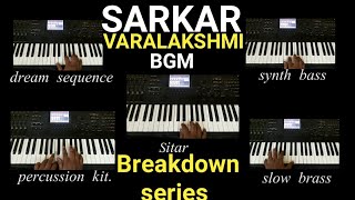 HOW ARRAHMAN RECORDED SARKAR VARALAKSHMI BGM BREAKDOWN SERIES BY RAJ BHARATH  THALAPATHY VIJAY [upl. by Marlin]