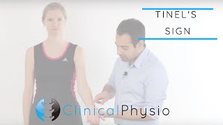 Tinels Test for Carpal Tunnel Syndrome  Clinical Physio [upl. by Yspyg]