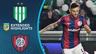 Banfield vs San Lorenzo Extended Highlights  Argentina LPF  CBS Sports Golazo [upl. by Ecyak]