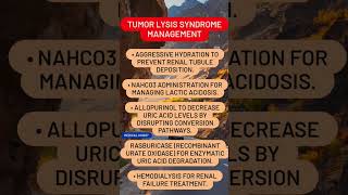 Tumor Lysis Syndrome Management [upl. by Omura]