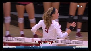 Stanford v Minnesota 9092018 Womens Volleyball [upl. by Nnednarb620]