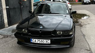 BMW E38 7 series 740i 286hp 1998 revue bmwe38 v8 automobile revue [upl. by Attenhoj]