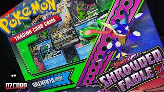 Shrouded Fable Greninja ex box [upl. by Yrreg925]