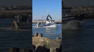 Commercial Fishing Boat  Beautiful Martha Rose Heads To Sea [upl. by Eiramanna979]