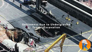 PLAXIS 2D  Settlement from Underground Tunnel Excavation [upl. by Akinahs87]