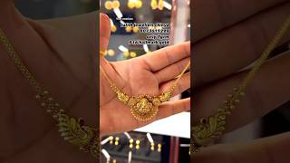 ♥️✨ So beautiful light weight gold necklace design only 7 grams necklace viralvideo goldjewellery [upl. by Kissee244]