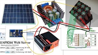 Solaranlage mit Energiespeicher  Konzept Eigenbau [upl. by Alial]