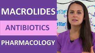 Macrolides Pharmacology Antibiotics Nursing Mechanism of Action Mnemonic NCLEX [upl. by Gaultiero]