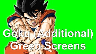 Goku Additional Green Screens [upl. by Rainer784]