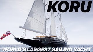 Jeff Bezoss Koru Yacht A Luxury Escape [upl. by Dallman]