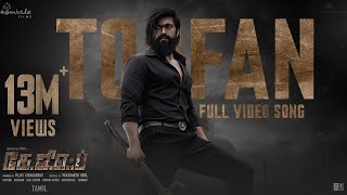 Toofan Video Song Tamil  KGF Chapter 2  RockingStar Yash  Prashanth Neel  Ravi Basrur Hombale [upl. by Shifra708]