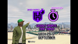 GTA 5 Online  Weekly Update  Time Trials 29  5 Sept [upl. by Baer]