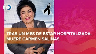 Carmen Salinas murió a los 82 años [upl. by Rihsab]