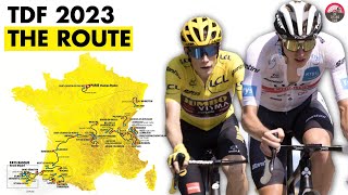 Tour de France 2023 Route Preview Tadej Pogačar vs Jonas Vingegaard For Yellow [upl. by Stempien]