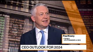 Paul Keary Joins Bloomberg TV to Discuss Teneo’s Vision 2024 CEO and Investor Outlook Survey [upl. by Eniowtna]