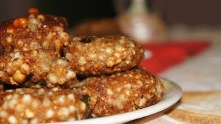 Sabudana Vada  साबूदाना बड़ा  Sago Pakora  Sabudana recipes  Sago  Sabu Pakoda  Sabu Tikki [upl. by Cirre]