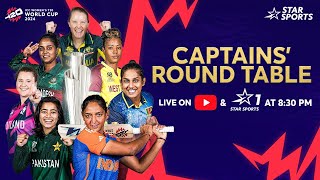 1 DAY TO GO  ICC Womens T20 World Cup 2024 Captains Roundtable  WomensWorldCupOnStar [upl. by Adnert]