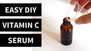 Easy 5 Minute DIY Vitamin C Serum  Lab Muffin Beauty Science [upl. by Eunice]