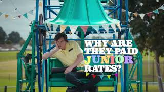 Why are 18 year olds in retail and fast food paid junior rates [upl. by Klemens432]