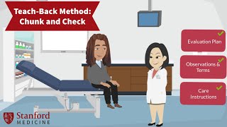 Chunk amp Check  TeachBack Method  MedAnimations [upl. by Luapsemaj479]