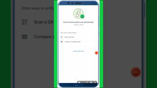 WhatsApp encryption was automatically [upl. by Anisirhc]