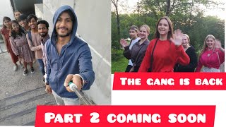 Surprise Birthday Party To Our Friend Same Gang Is back With Crazy Vlog This Time At Pskov Beach [upl. by Viradis134]