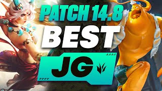 The BEST Junglers For All Ranks On Patch 148  Season 14 Tier List League of Legends [upl. by Oelc]