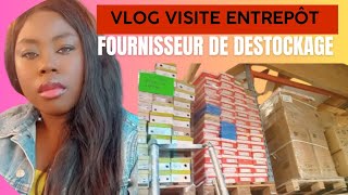 VLOG visite entrepôt dun fournisseur de destockage en France [upl. by Gannon]